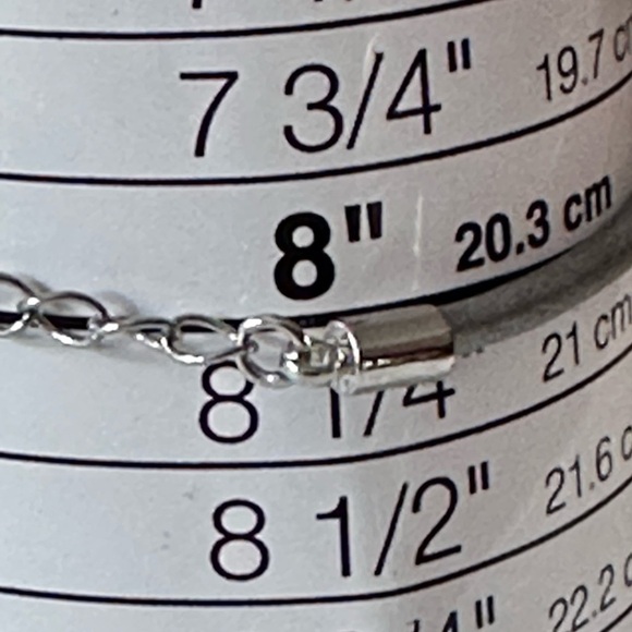 Heart Charm Bracelet by Demdaco Hallmark Silver and Gold Adjustable 5373 B - Picture 6 of 9